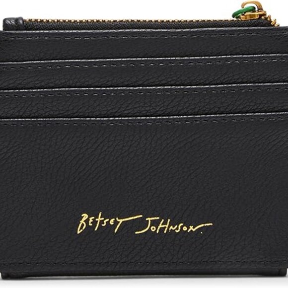 Betsey Johnson Blarney Wallet Black and Green St. Patty's Day NWT - Picture 2 of 6